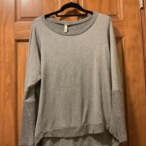 Elan Heather Gray Women's Sweatshirt